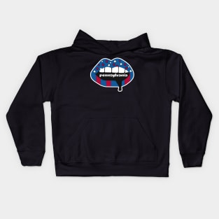 Pennyilvania Lips Kids Hoodie